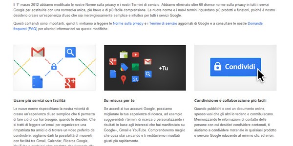 normativa google